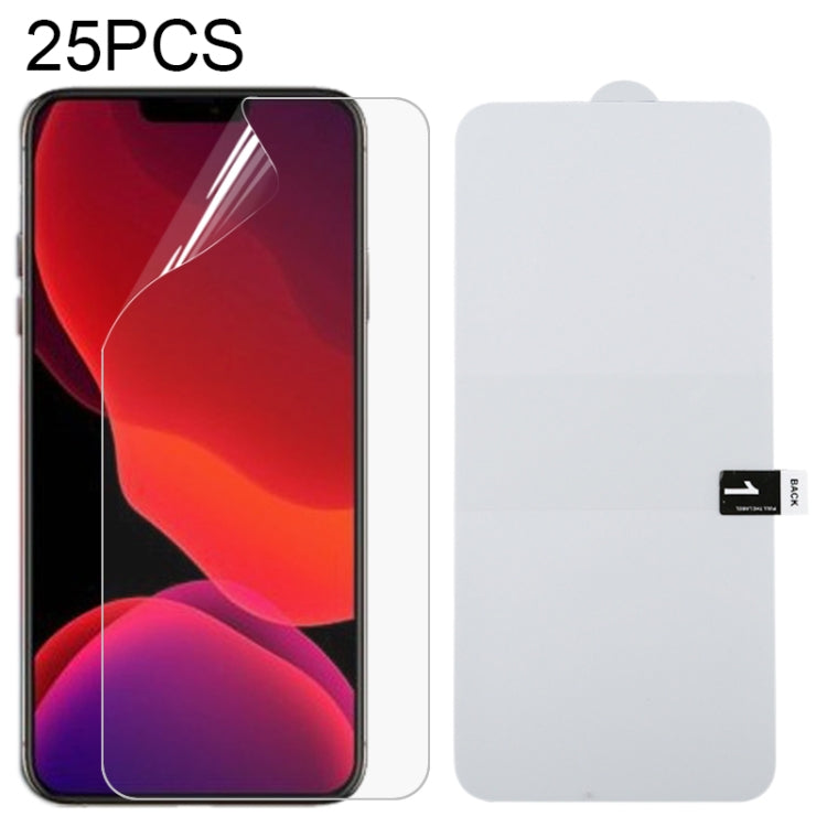 25 miếng dán màn hình toàn bộ chống nổ Hydrogel, dành cho iPhone 12 mini, iPhone 12 / 12 Pro, iPhone 12 Pro Max, Samsung Galaxy A11, Samsung Galaxy M21, Samsung Galaxy M31, Samsung Galaxy A41, Samsung Galaxy Note20