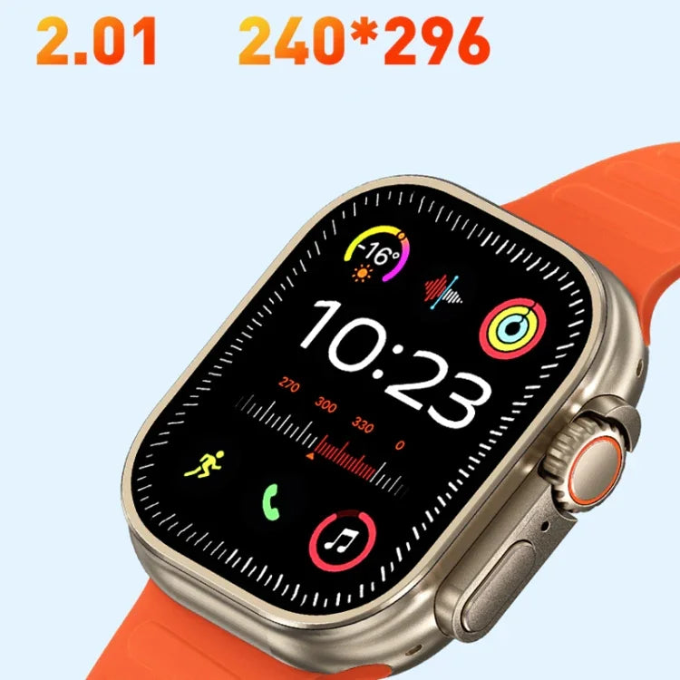 Đồng hồ thông minh WK WH-02 Traveler 2.01 inch Hỗ trợ theo dõi oxy trong máu