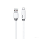 Cáp dữ liệu sạc nhanh WK WDC-27i silicone thật co giãn 1m 12W USB sang 8 Pin, WDC-27i