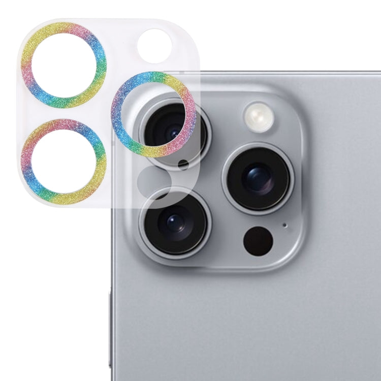 Miếng dán kính cường lực bảo vệ ống kính camera có nhũ, dành cho iPhone 17, iPhone 16 Pro / 16 Pro Max, iPhone 16 / 16 Plus