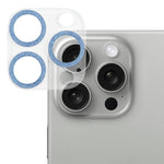 Miếng dán kính cường lực bảo vệ ống kính camera có nhũ, dành cho iPhone 17, iPhone 16 Pro / 16 Pro Max, iPhone 16 / 16 Plus