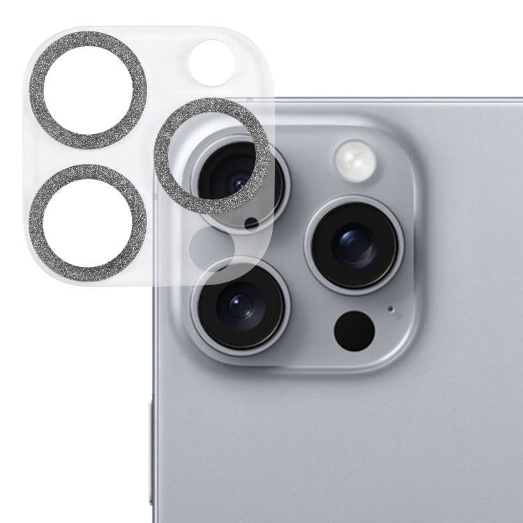 Miếng dán kính cường lực bảo vệ ống kính camera có nhũ, dành cho iPhone 17, iPhone 16 Pro / 16 Pro Max, iPhone 16 / 16 Plus