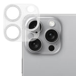 Miếng dán kính cường lực bảo vệ ống kính camera có nhũ, dành cho iPhone 17, iPhone 16 Pro / 16 Pro Max, iPhone 16 / 16 Plus