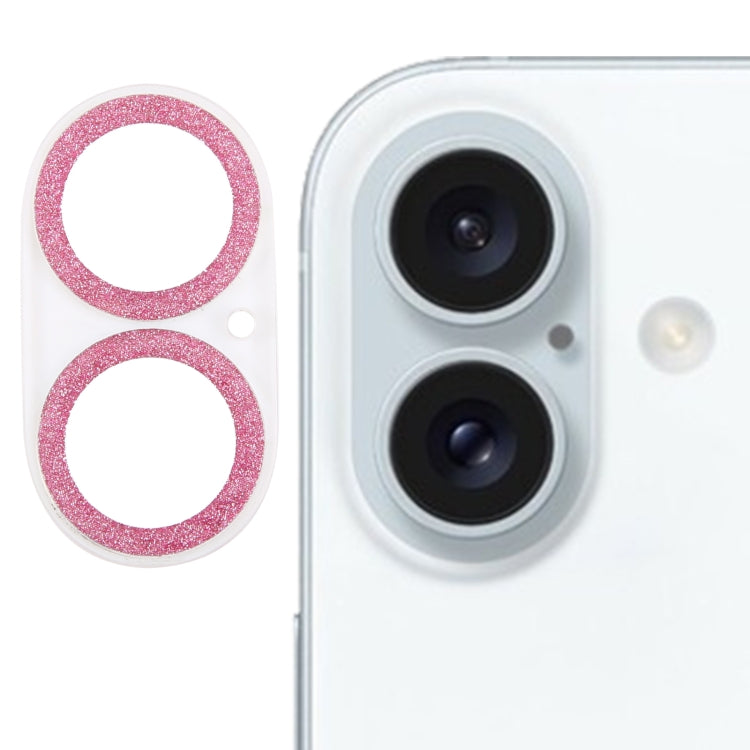 Miếng dán kính cường lực bảo vệ ống kính camera có nhũ, dành cho iPhone 17, iPhone 16 Pro / 16 Pro Max, iPhone 16 / 16 Plus