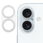 Miếng dán kính cường lực bảo vệ ống kính camera có nhũ, dành cho iPhone 17, iPhone 16 Pro / 16 Pro Max, iPhone 16 / 16 Plus