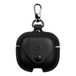 Hộp bảo vệ tai nghe bằng da doanh nhân có móc, dành cho AirPods Pro 3, dành cho AirPods 4