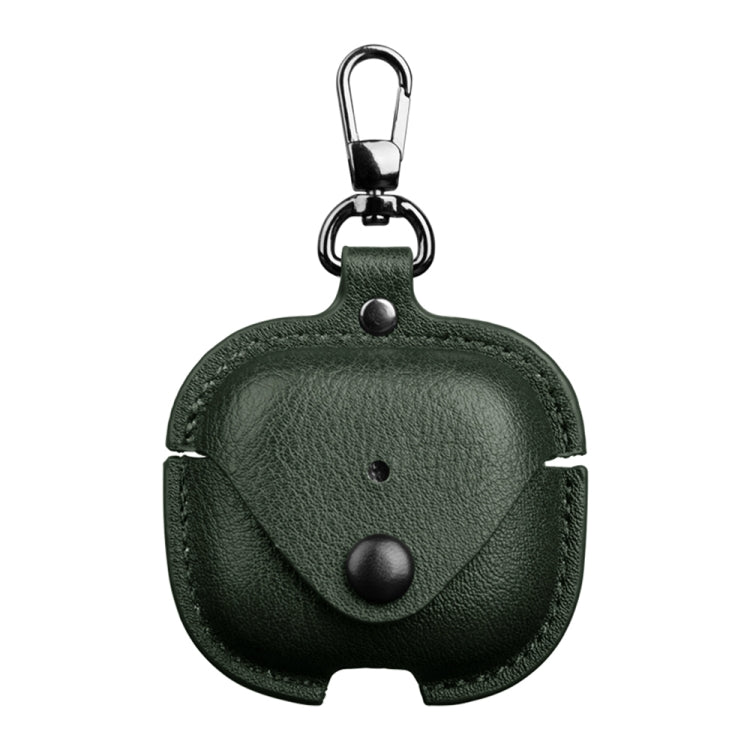 Hộp bảo vệ tai nghe bằng da doanh nhân có móc, dành cho AirPods Pro 3, dành cho AirPods 4