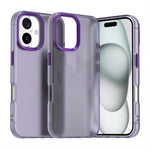 Ốp điện thoại Candy PC Hybrid TPU chống sốc, dành cho iPhone 16 Plus, dành cho iPhone 16, dành cho iPhone 15 Pro Max, dành cho iPhone 15 Pro, dành cho iPhone 15 Plus, dành cho iPhone 15
