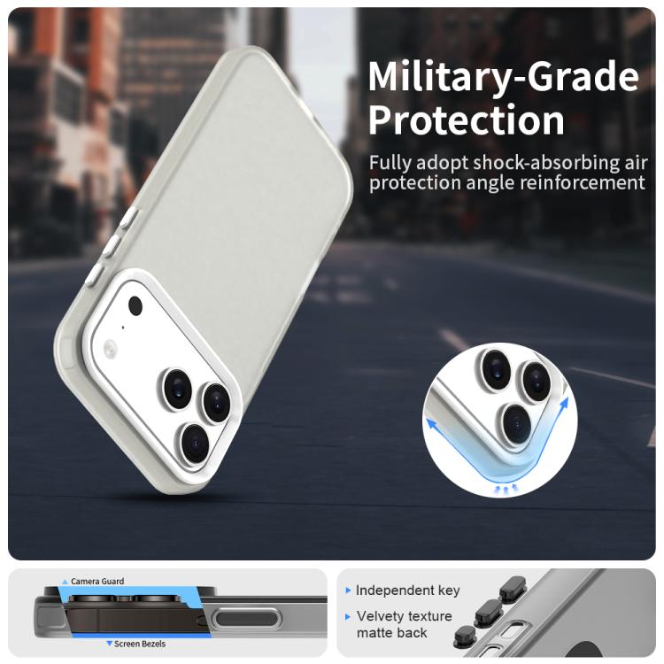 Ốp điện thoại Candy PC Hybrid TPU chống sốc, dành cho iPhone 17 Pro Max, dành cho iPhone 17 Pro, dành cho iPhone 17, dành cho iPhone Air, dành cho iPhone 16 Pro Max, dành cho iPhone 16 Pro