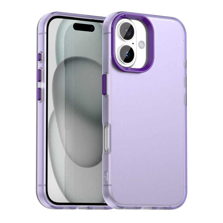 Ốp điện thoại Candy PC Hybrid TPU chống sốc, dành cho iPhone 17 Pro Max, dành cho iPhone 17 Pro, dành cho iPhone 17, dành cho iPhone Air, dành cho iPhone 16 Pro Max, dành cho iPhone 16 Pro