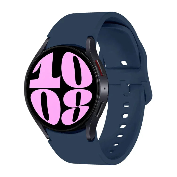 Dây đồng hồ silicone kiểu nút bấm tháo nhanh, Dành cho Samsung Galaxy Watch 7 / 6