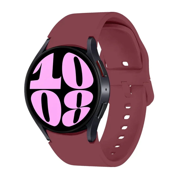 Dây đồng hồ silicone kiểu nút bấm tháo nhanh, Dành cho Samsung Galaxy Watch 7 / 6