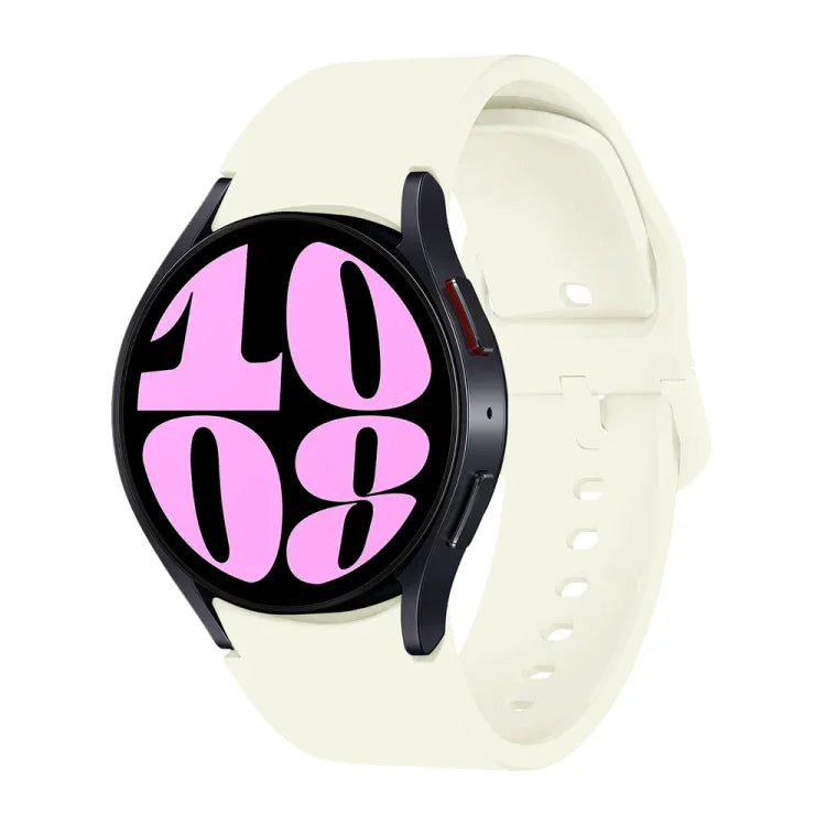 Dây đồng hồ silicone kiểu nút bấm tháo nhanh, Dành cho Samsung Galaxy Watch 7 / 6