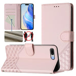 Ốp điện thoại da chống trộm RFID họa tiết tổ ong nổi, dành cho iPhone 11 Pro Max, iPhone 11, iPhone 11 Pro, iPhone X / XS, iPhone XR, iPhone XS Max, iPhone 8 Plus / 7 Plus