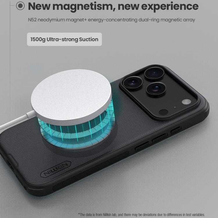 Ốp lưng điện thoại NILLKIN Frosted Shield Pro Magnetic Magsafe, dành cho iPhone 17 Pro Max, iPhone 17 Pro, iPhone 17, iPhone 16