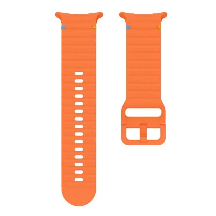 Dây đồng hồ silicone họa tiết sóng khâu, Dành cho Samsung Galaxy Watch Ultra 47mm / Ultra 2025