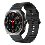 Dây đồng hồ silicone họa tiết sóng khâu, Dành cho Samsung Galaxy Watch Ultra 47mm / Ultra 2025