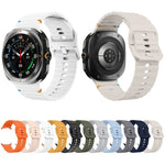 Dây đồng hồ silicone họa tiết sóng khâu, Dành cho Samsung Galaxy Watch Ultra 47mm / Ultra 2025