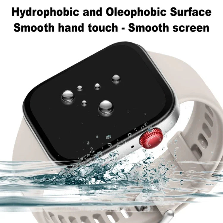 Phim bảo vệ đồng hồ HD Plexiglass IMAK, Dành cho Apple Watch Series 10 / 11 46mm, Dành cho Apple Watch Series 10 / 11 42mm, Dành cho Apple Watch Ultra 2 / 3 49mm