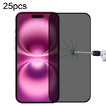 25 miếng dán kính cường lực chống nhìn trộm phủ toàn màn hình, dành cho iPhone 17 Pro Max, iPhone 17 Pro, iPhone 17, iPhone Air, iPhone 16 Pro Max, iPhone 16 Pro, iPhone 16 Plus, iPhone 16