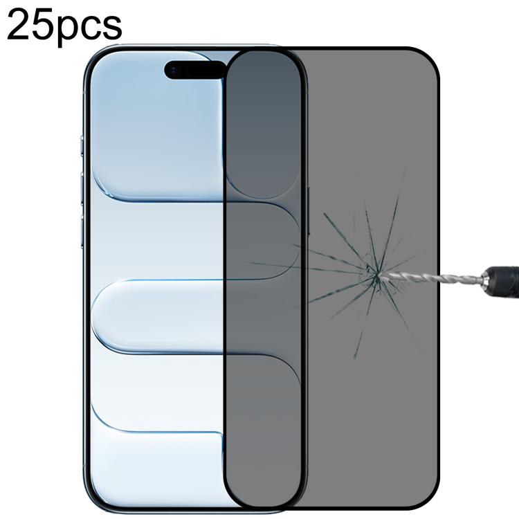 25 miếng dán kính cường lực chống nhìn trộm phủ toàn màn hình, dành cho iPhone 17 Pro Max, iPhone 17 Pro, iPhone 17, iPhone Air, iPhone 16 Pro Max, iPhone 16 Pro, iPhone 16 Plus, iPhone 16