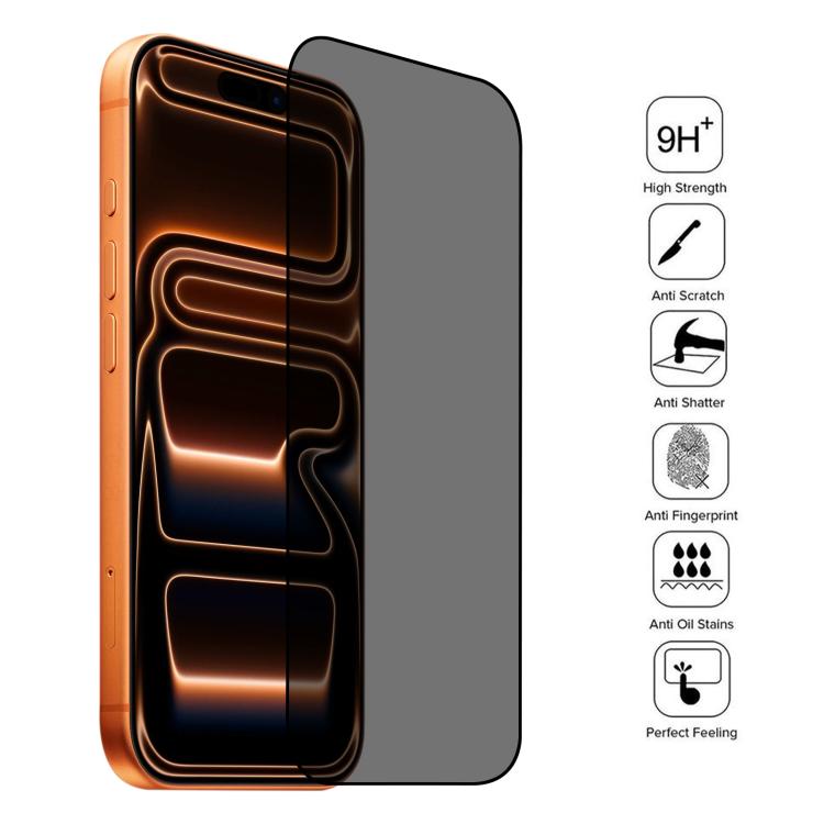 25 miếng dán kính cường lực chống nhìn trộm phủ toàn màn hình, dành cho iPhone 17 Pro Max, iPhone 17 Pro, iPhone 17, iPhone Air, iPhone 16 Pro Max, iPhone 16 Pro, iPhone 16 Plus, iPhone 16