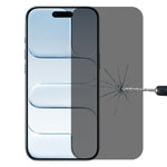 Miếng dán kính cường lực chống nhìn trộm phủ toàn màn hình trong suốt cao, dành cho iPhone 17 Pro Max, iPhone 17 Pro, iPhone 17, iPhone Air, iPhone 16 Pro Max, iPhone 16 Pro, iPhone 16 Plus, iPhone 16