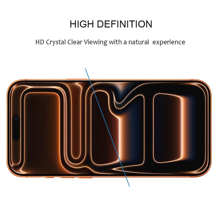 Miếng dán kính cường lực phủ keo toàn màn hình, dành cho iPhone 17 Pro Max, iPhone 17 Pro, iPhone 17, iPhone Air, iPhone 16 Pro Max, iPhone 16 Pro, iPhone 16 Plus, iPhone 16