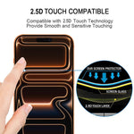 Miếng dán kính cường lực phủ keo toàn màn hình, dành cho iPhone 17 Pro Max, iPhone 17 Pro, iPhone 17, iPhone Air, iPhone 16 Pro Max, iPhone 16 Pro, iPhone 16 Plus, iPhone 16