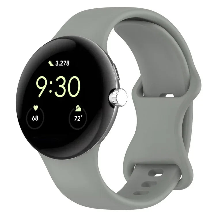 Dây đeo đồng hồ silicone chính hãng, dành cho Google Pixel Watch 4 / Watch 3 45mm, dành cho Google Pixel Watch 4 / 3 / 2 / 1 41mm