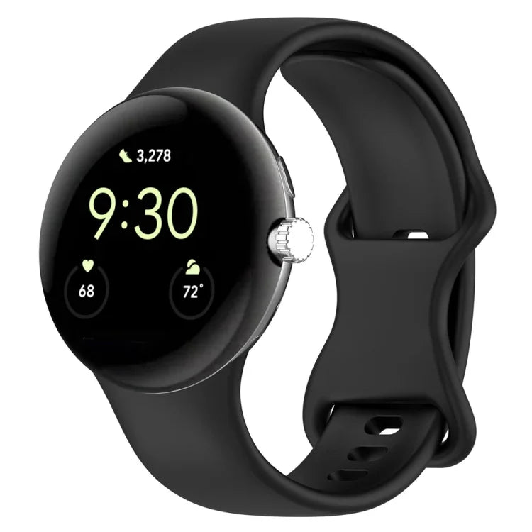 Dây đeo đồng hồ silicone chính hãng, dành cho Google Pixel Watch 4 / Watch 3 45mm, dành cho Google Pixel Watch 4 / 3 / 2 / 1 41mm