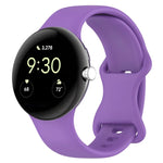 Dây đeo đồng hồ silicone chính hãng, dành cho Google Pixel Watch 4 / Watch 3 45mm, dành cho Google Pixel Watch 4 / 3 / 2 / 1 41mm