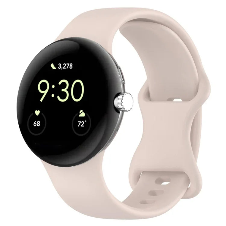 Dây đeo đồng hồ silicone chính hãng, dành cho Google Pixel Watch 4 / Watch 3 45mm, dành cho Google Pixel Watch 4 / 3 / 2 / 1 41mm