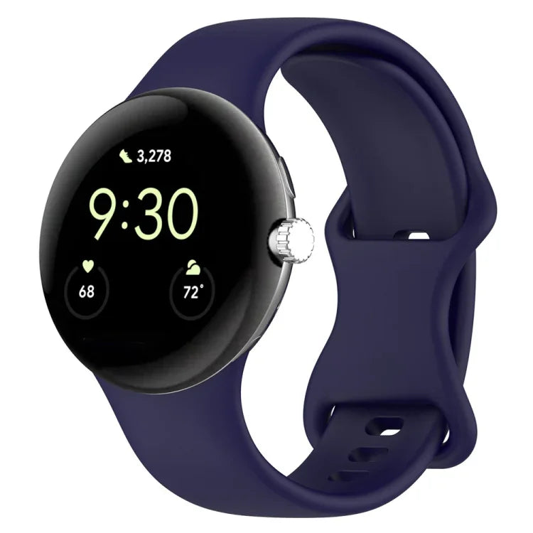 Dây đeo đồng hồ silicone chính hãng, dành cho Google Pixel Watch 4 / Watch 3 45mm, dành cho Google Pixel Watch 4 / 3 / 2 / 1 41mm