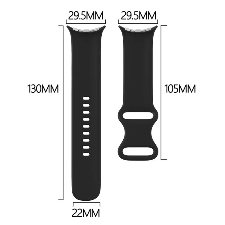 Dây đeo đồng hồ silicone chính hãng, dành cho Google Pixel Watch 4 / Watch 3 45mm, dành cho Google Pixel Watch 4 / 3 / 2 / 1 41mm