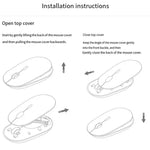 Chuột di động im lặng Bluetooth chế độ kép Xiaomi chính hãng XMBXSB01YM 3, XMBXSB01YM