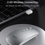 Chuột quang không dây sạc lại mỏng Yesido KB15 2.4G, KB15