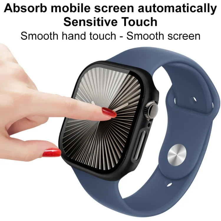 Ốp đồng hồ tích hợp kèm phim imak, Dành cho Apple Watch Series 10/11 46mm, Dành cho Apple Watch Series 10/11 42mm