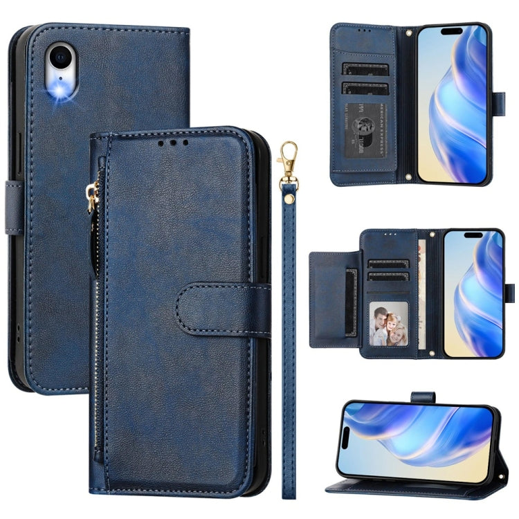 Ví da khóa kéo nhiều khe thẻ, ốp điện thoại, dành cho iPhone 11 Pro Max, iPhone 11, iPhone 11 Pro, iPhone X / XS, iPhone XR, iPhone XS Max, iPhone 8 Plus / 7 Plus