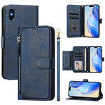 Ví da khóa kéo nhiều khe thẻ, ốp điện thoại, dành cho iPhone 11 Pro Max, iPhone 11, iPhone 11 Pro, iPhone X / XS, iPhone XR, iPhone XS Max, iPhone 8 Plus / 7 Plus