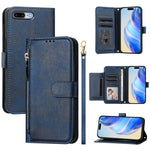Ví da khóa kéo nhiều khe thẻ, ốp điện thoại, dành cho iPhone 11 Pro Max, iPhone 11, iPhone 11 Pro, iPhone X / XS, iPhone XR, iPhone XS Max, iPhone 8 Plus / 7 Plus