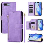Ví da khóa kéo nhiều khe thẻ, ốp điện thoại, dành cho iPhone 11 Pro Max, iPhone 11, iPhone 11 Pro, iPhone X / XS, iPhone XR, iPhone XS Max, iPhone 8 Plus / 7 Plus