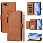 Ví da khóa kéo nhiều khe thẻ, ốp điện thoại, dành cho iPhone 11 Pro Max, iPhone 11, iPhone 11 Pro, iPhone X / XS, iPhone XR, iPhone XS Max, iPhone 8 Plus / 7 Plus