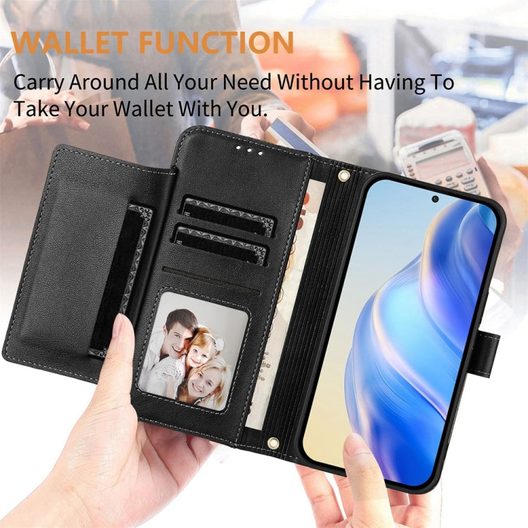 Ví da ốp lưng điện thoại nhiều ngăn thẻ có khóa kéo, dành cho iPhone 17e / 16e, iPhone 17 Pro Max, iPhone 17 Pro, iPhone 17, iPhone Air, iPhone 16 Pro Max, iPhone 16 Pro, iPhone 16 Plus