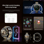 Đồng hồ thông minh T7 1.508 inch 4G LTE Android 10, 6GB+128GB, MTK6762 Octa Core, hỗ trợ đo nhịp tim / oxy trong máu