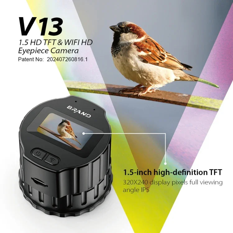 Camera kính ngắm di động WiFi HD màn hình TFT 1.5 inch V13