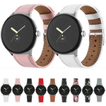 Dây đeo đồng hồ da thật đuôi tròn, dành cho Google Pixel Watch 4 / Watch 3 45mm