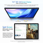 Máy tính bảng Ulefone Tab W10 WiFi, 10.1 inch Android 14 Unisoc T606 tám nhân, phích cắm EU, Tab W10