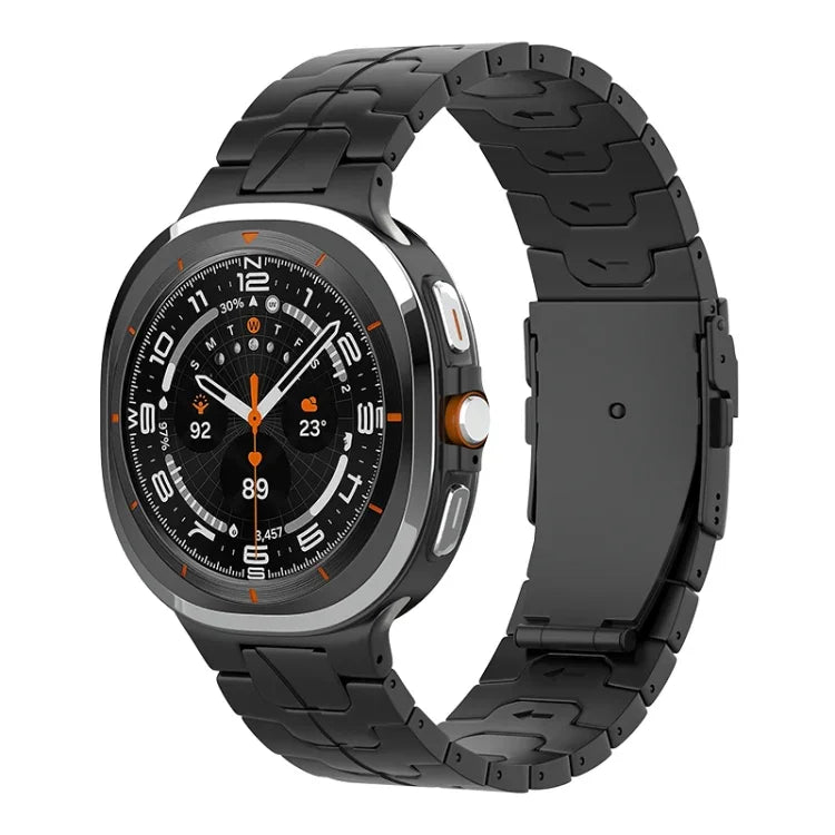 Dây đồng hồ khóa an toàn bằng titan nguyên chất, Dành cho Samsung Galaxy Watch Ultra / Ultra 2025, Dành cho Samsung Galaxy Watch8 / Watch8 Classic