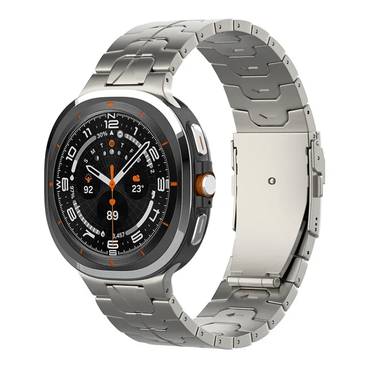 Dây đồng hồ khóa an toàn bằng titan nguyên chất, Dành cho Samsung Galaxy Watch Ultra / Ultra 2025, Dành cho Samsung Galaxy Watch8 / Watch8 Classic